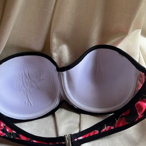 Cherry Strapless Bra