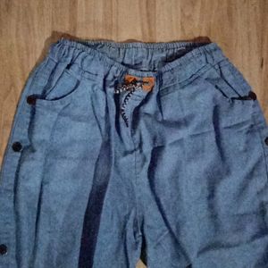 Denim Plazo For Girls Or Women