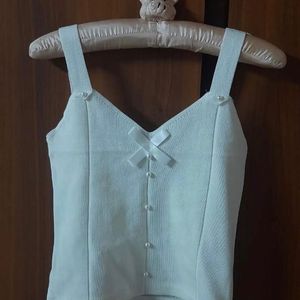 Coquette Pearl Cami Top