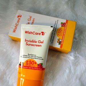 Wishcare Invisible Gel Sunscreen