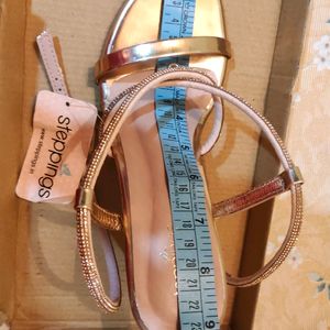 Rose Gold Pencil Heels