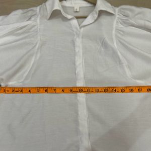 Stylist Loose Fit White Shirt