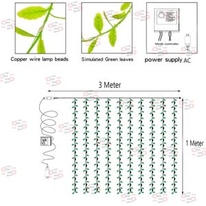 Led Leaf Vine Light