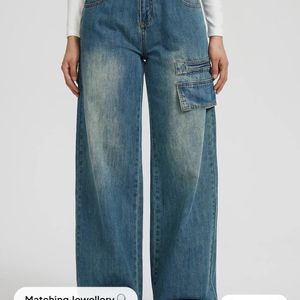 Newme Asia Wide Leg Jeans, New With Tags