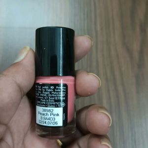 Oriflame Oncolour Peach Pink Nail Polish