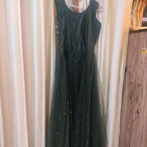 Ball Gown Olive Green