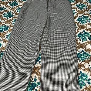 Black And White Trouser