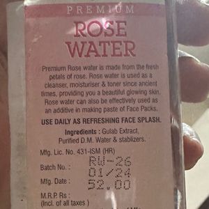 Rose Water