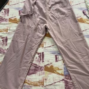 Freakins Lilac Straight Fit Pants