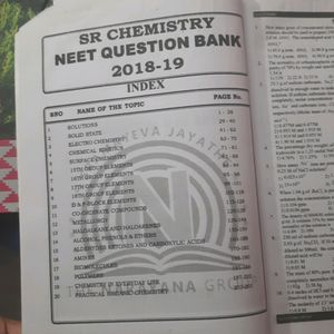 neet chemistry material  and question bank