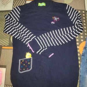 Kids Jeans And Sweater Set