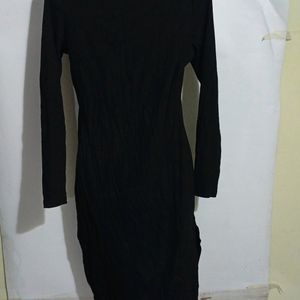 BEAUTIFUL MIDI BLACK DRESS