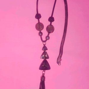 Black Handmade Necklace fashion jewellery for Girl