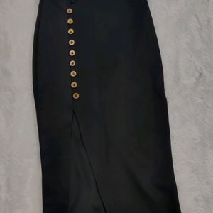 Formal Black Skirt