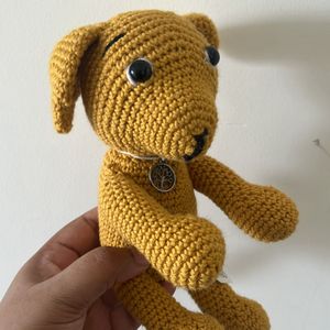 Handmade Crochet Dog