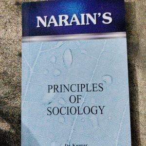 Narains Sociology Book For BA