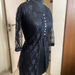 Lace Cape Top