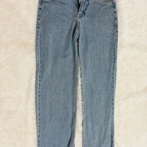 Light Blue Wide Leg Jeans