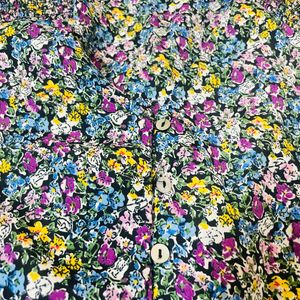 Multicolor Floral Print Dress