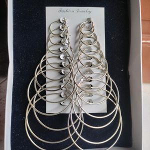 Multisize Hoop Earrings