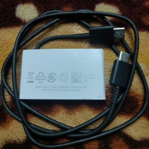 Samsung 25watt Charger Cable Only