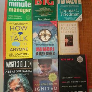 Self Help Motivational. Price Starting  50 To 150