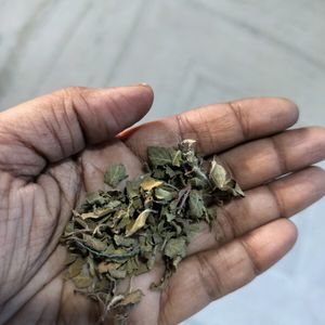 Home Made Dry Tulasi Leaves