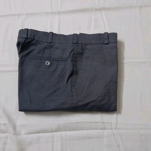 Men's Formal Trousers| Navy Blue and Grey Combo