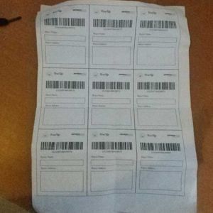 Pack of 27 New XpressBees Shipping Labels