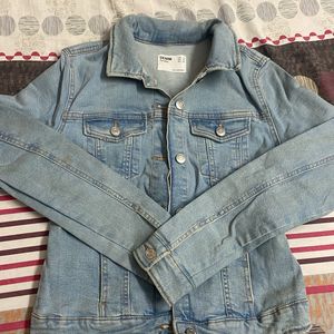 Blue Denim Jacket Size-s