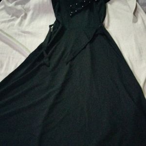 Black Colour Gown