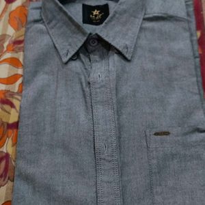 Mens Wear Shirt Full Sleeve,Grey Colour