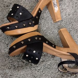 Black Heels Sandal