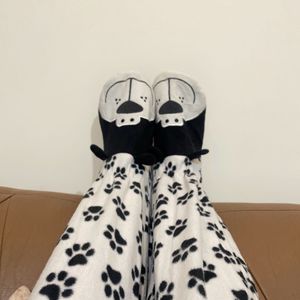 Panda Print Warm Lower