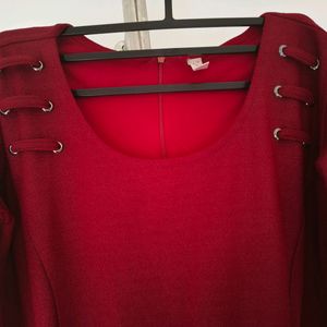 Red Dress 2XL to 3XL (Stretchable)