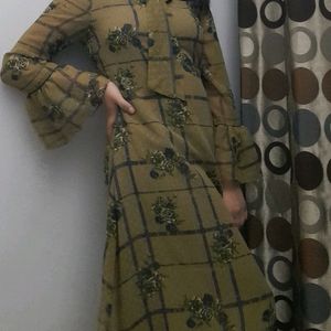 Green Kurta Set