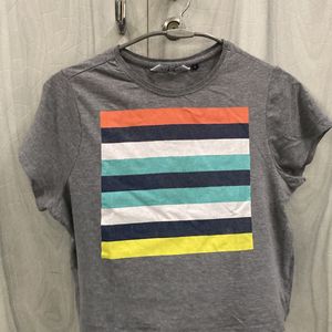 Crop Grey Tshirt