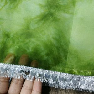 Pure Organza Tie And Dye Duptta