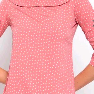 Style Quotient Myntra Pink Printed Top