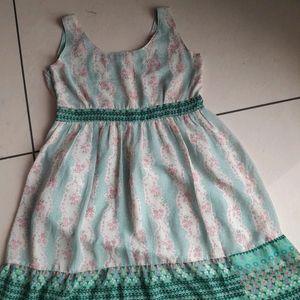 Sea Green Summer Dress