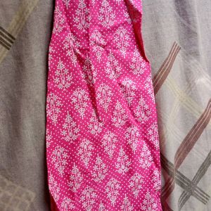 Pink Kurti Set