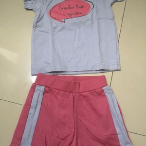 T-shirt And Shorts