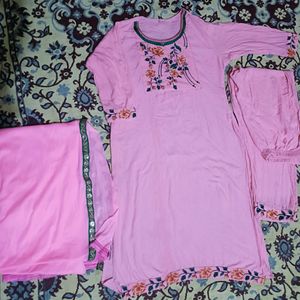 Pink🩷 Kurta Set Sale