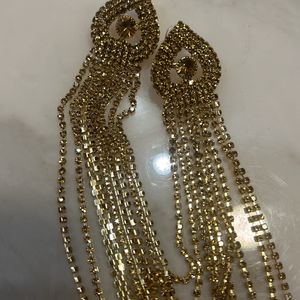 Gold Long Earings