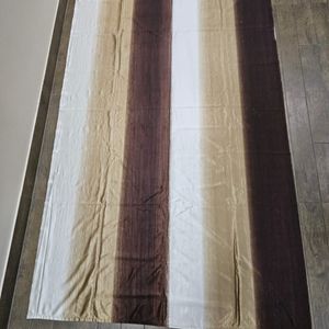 Blue And Brown Curtain