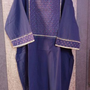 Divena Fancy Kurta Set With Dupatta *COTTON*