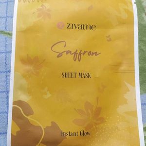 Zivame Sheet Mask Rose Saffron & Retinol Pack Of 3