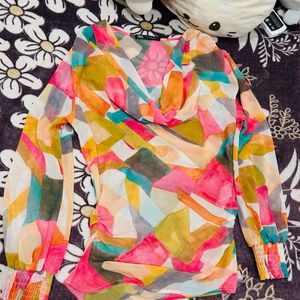 Zara Multicoloured Top