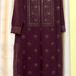 Sale💥💥Grapewine Colour Elegant Kurta✨️