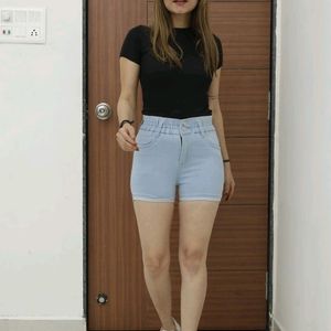 DENIM SHORTS FOR WOMEN